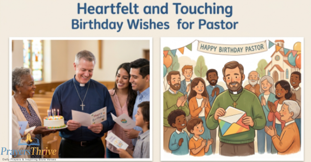 Heartfelt and Touching Birthday Wishes for Pastor