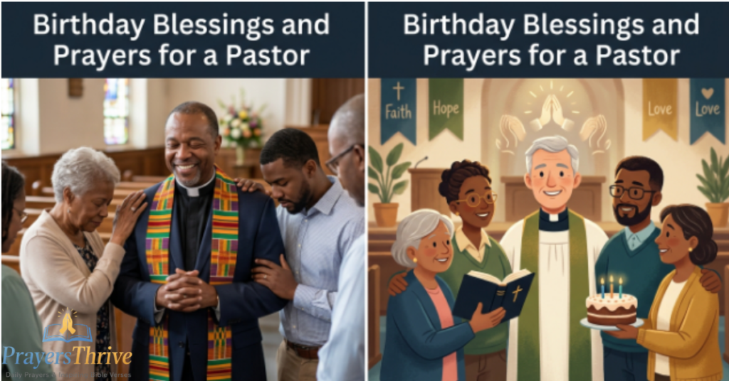 Birthday Blessings and Prayers for a Pastor