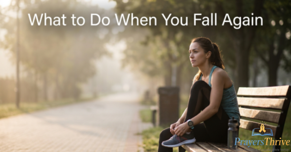 What to Do When You Fall Again