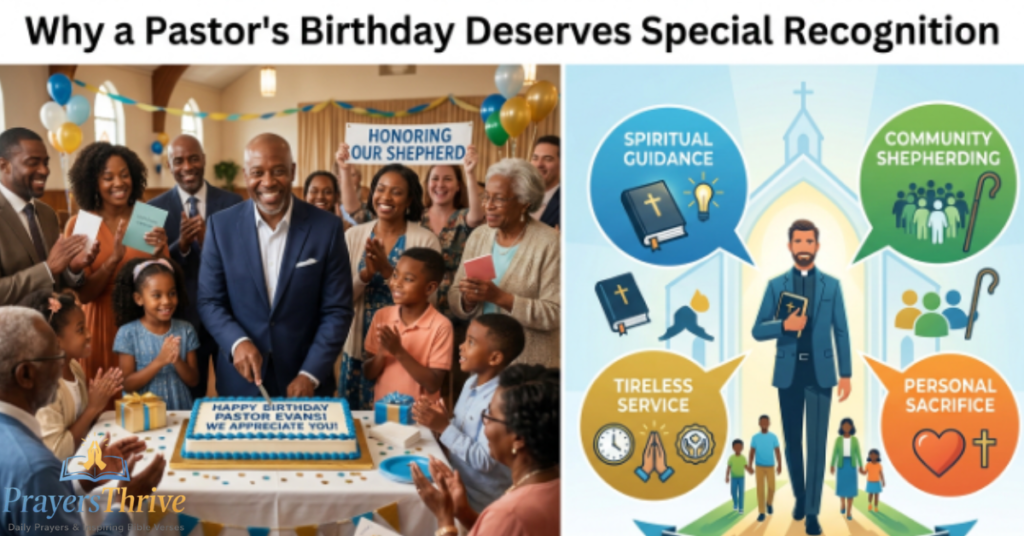 Why a Pastor's Birthday Deserves Special Recognition