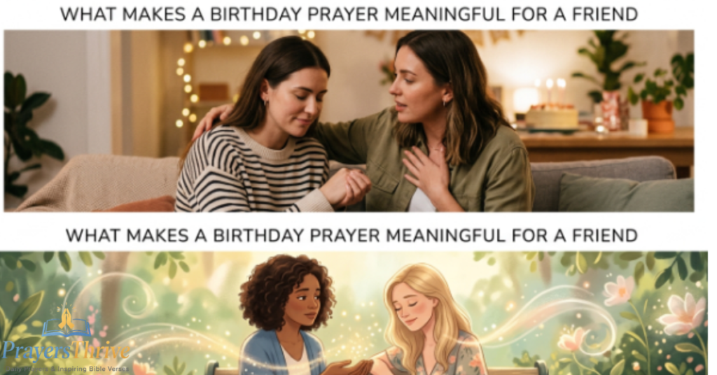 What Makes a Birthday Prayer Meaningful for a Friend