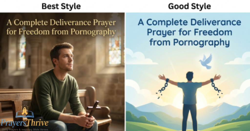 A Complete Deliverance Prayer for Freedom from Pornography