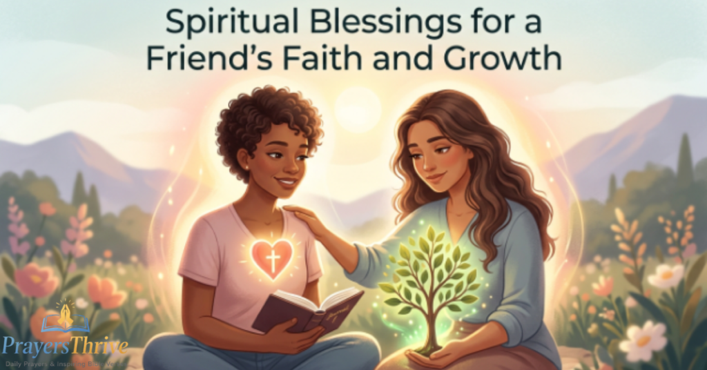 Spiritual Blessings for a Friend's Faith and Growth
