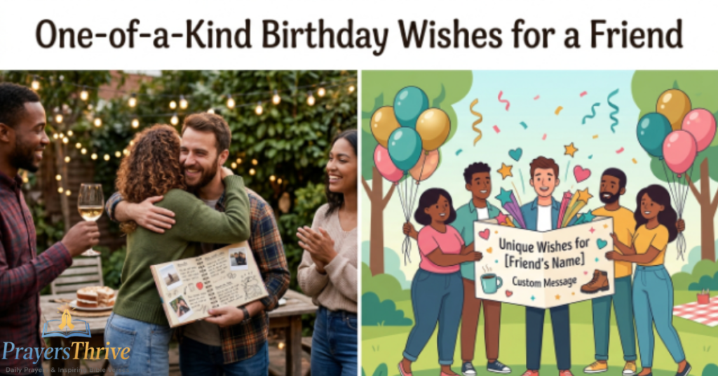 One-of-a-Kind Birthday Wishes for a Friend