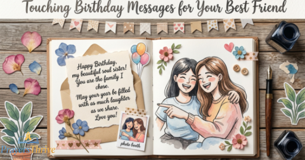 Touching Birthday Messages for Your Best Friend