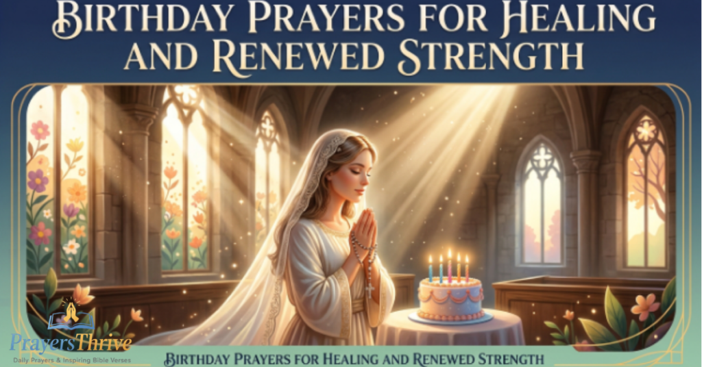 Birthday Prayers for Healing and Renewed Strength