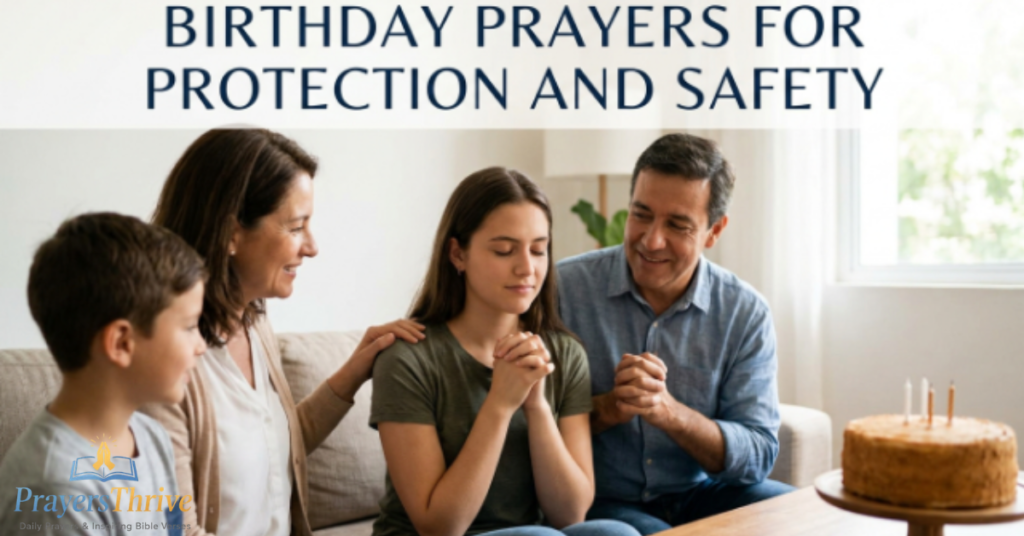 Birthday Prayers for Protection and Safety