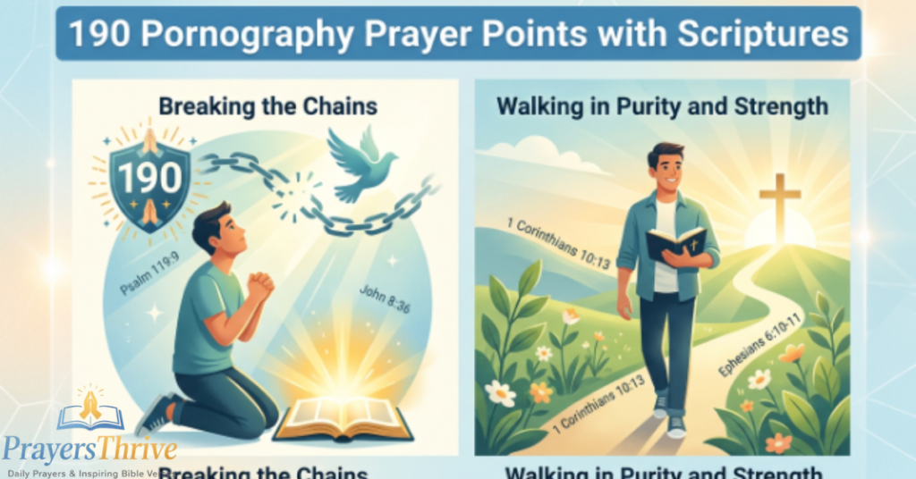 190 Pornography Prayer Points with Scriptures