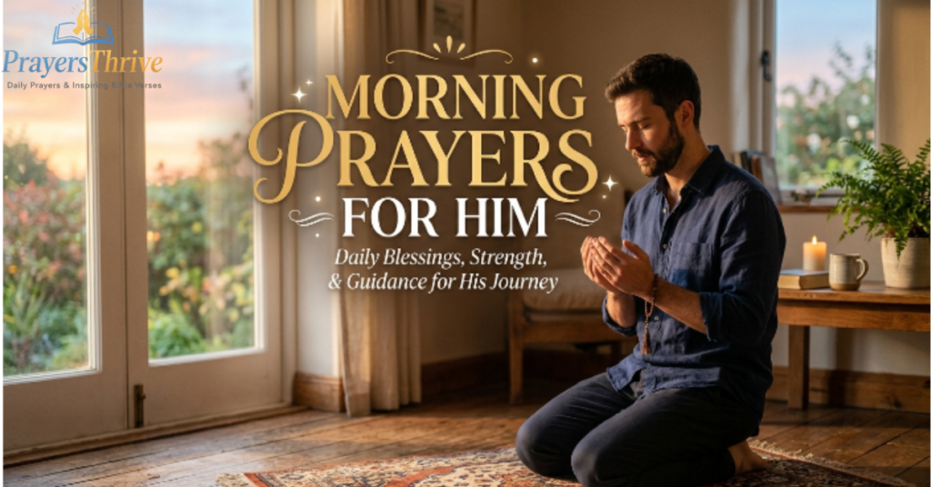 Morning Prayers for Him