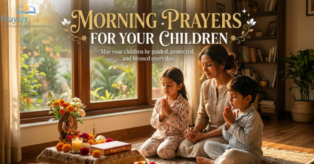Morning Prayers for Your Children