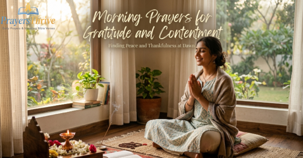 Morning Prayers for Gratitude and Contentment