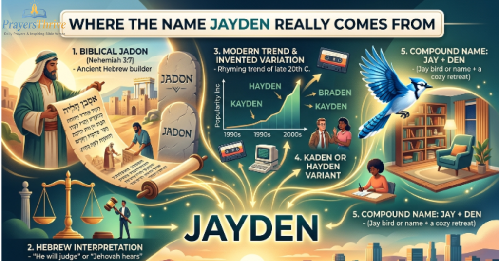 Where the Name Jayden Really Comes From