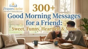 300+ Good Morning Messages for a Friend Sweet, Funny, Heartfelt & More