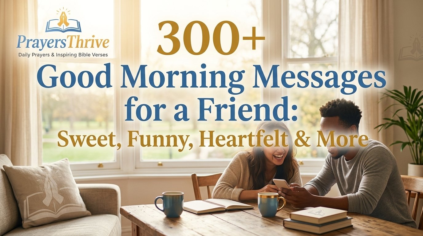 300+ Good Morning Messages for a Friend Sweet, Funny, Heartfelt & More