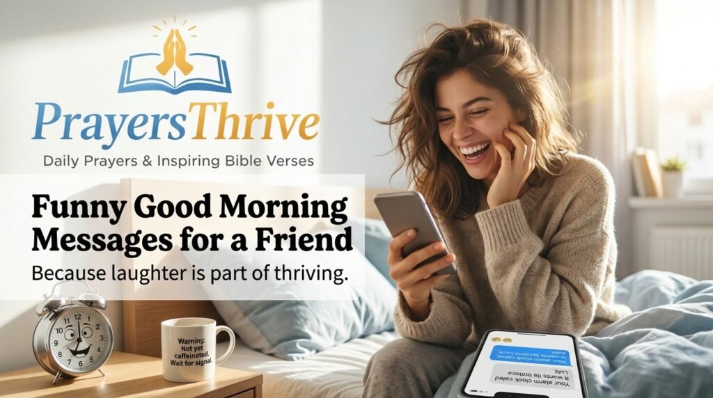 Funny Good Morning Messages for a Friend