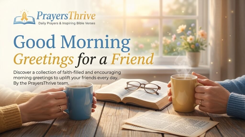 Good Morning Greetings for a Friend