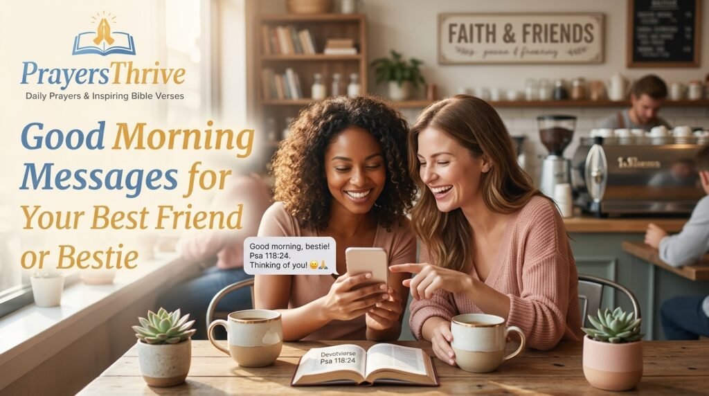 Good Morning Messages for Your Best Friend or Bestie