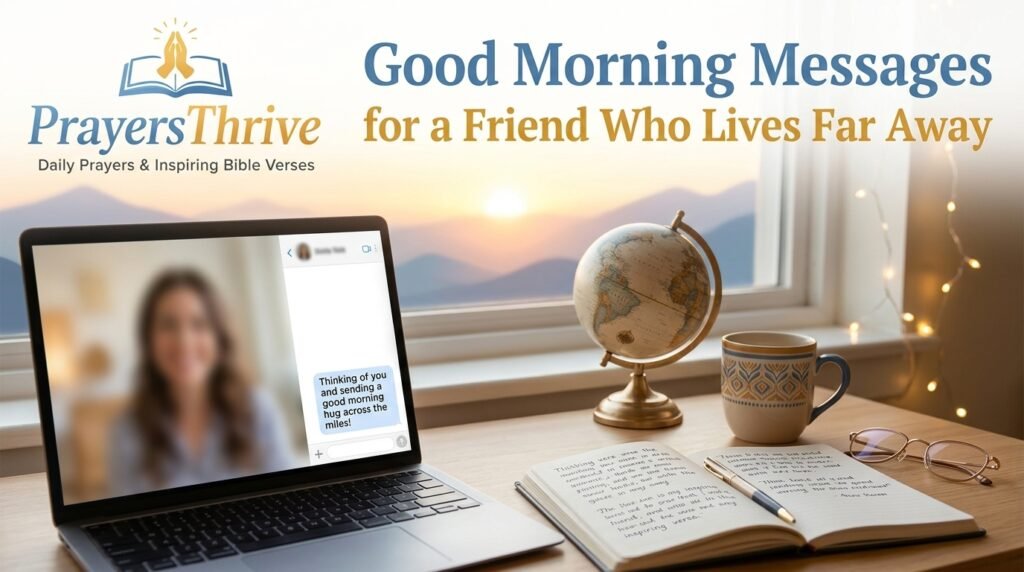 Good Morning Messages for a Friend Who Lives Far Away