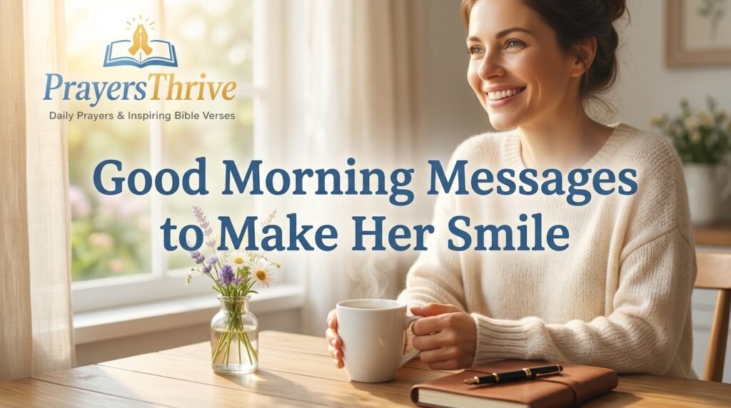 Good Morning Messages to Make Her Smile
