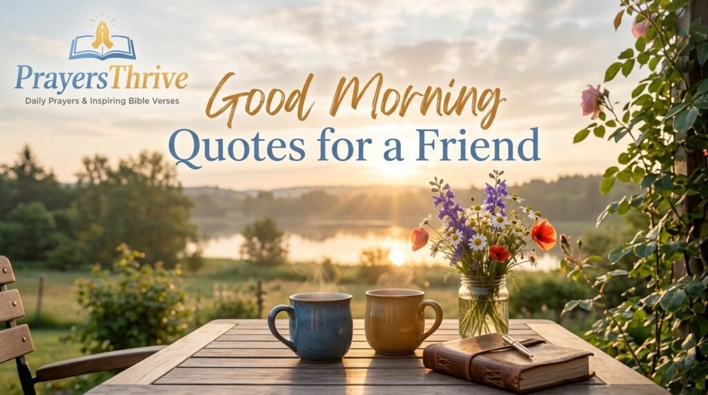 Good Morning Quotes for a Friend