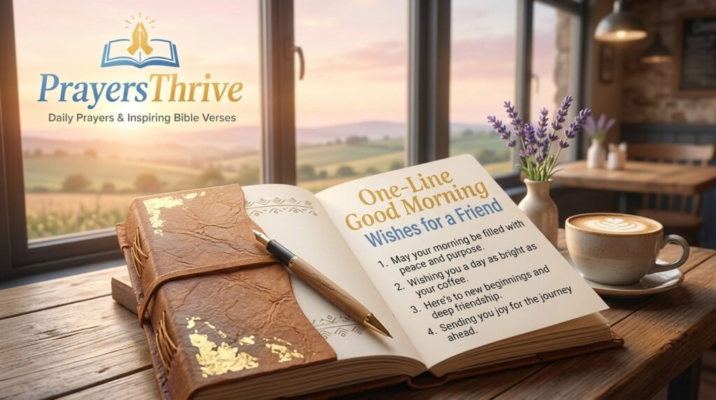 One-Line Good Morning Wishes for a Friend